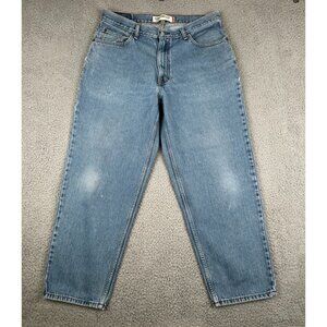 Levis 560 Mens Comfort Fit Tapered Jeans Size 36x30 (ACTUAL 34x28.5) USA Classic